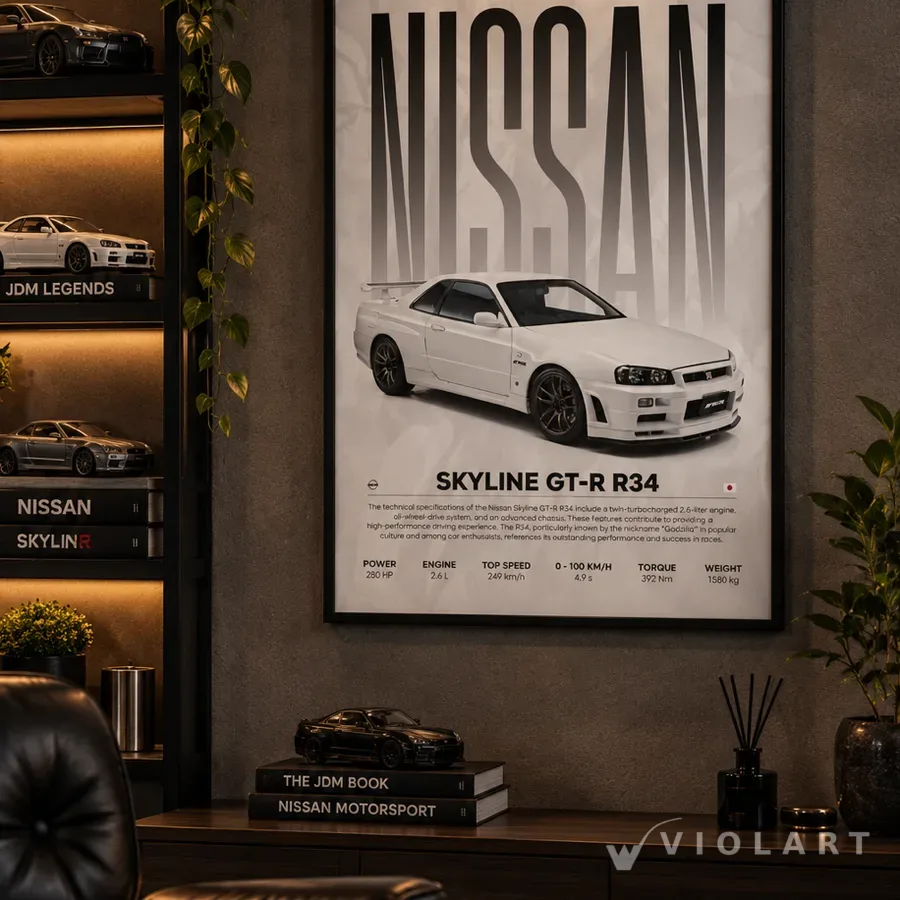 Nissan Skyline R34 tablosu