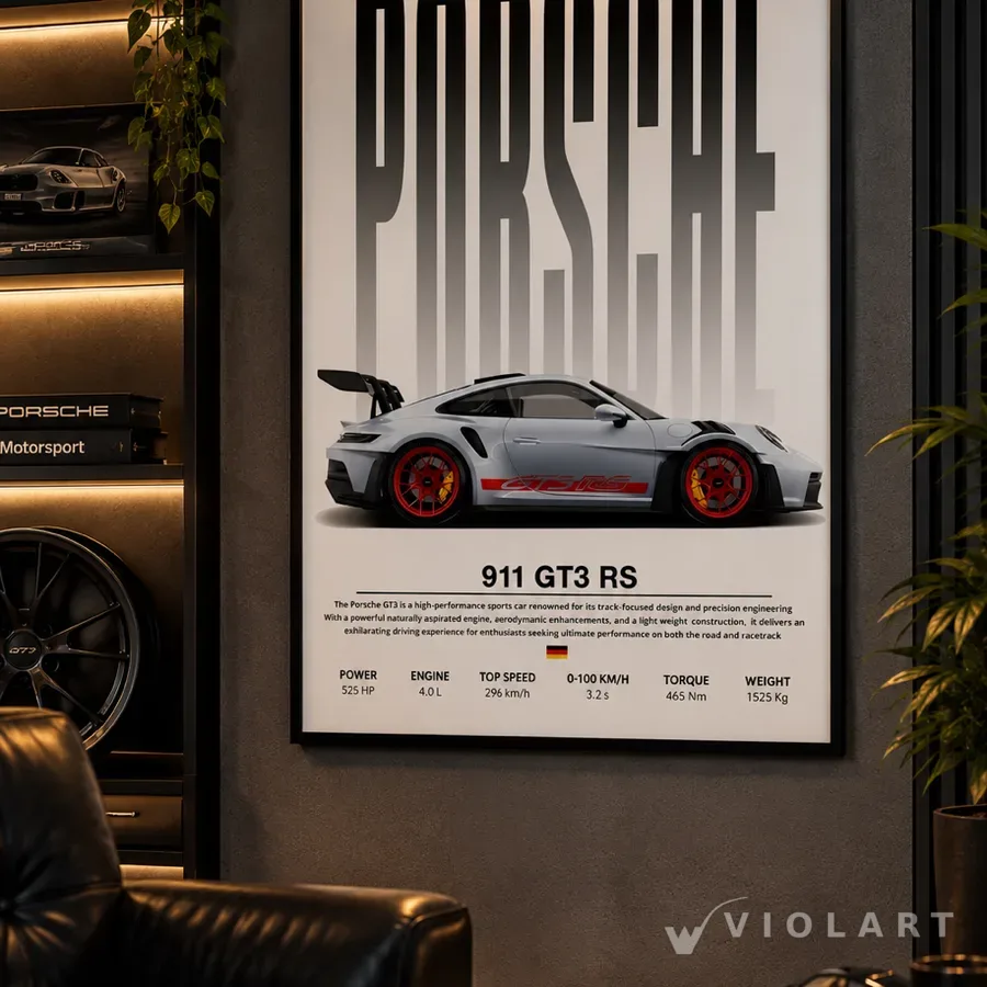 Porsche 911 GT3 RS tablosu