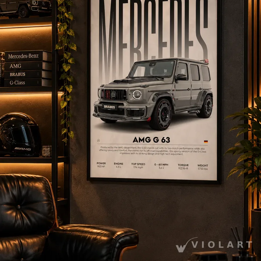 Brabus G63 tablosu