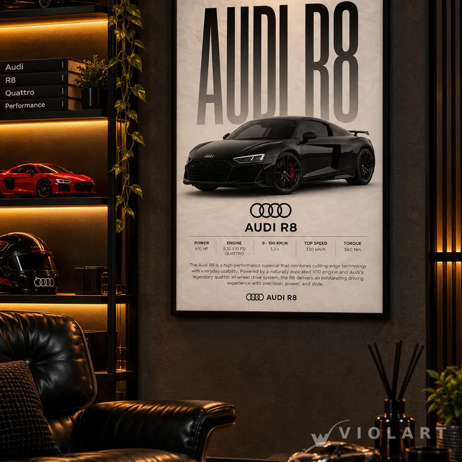 Audi R8 tablosu