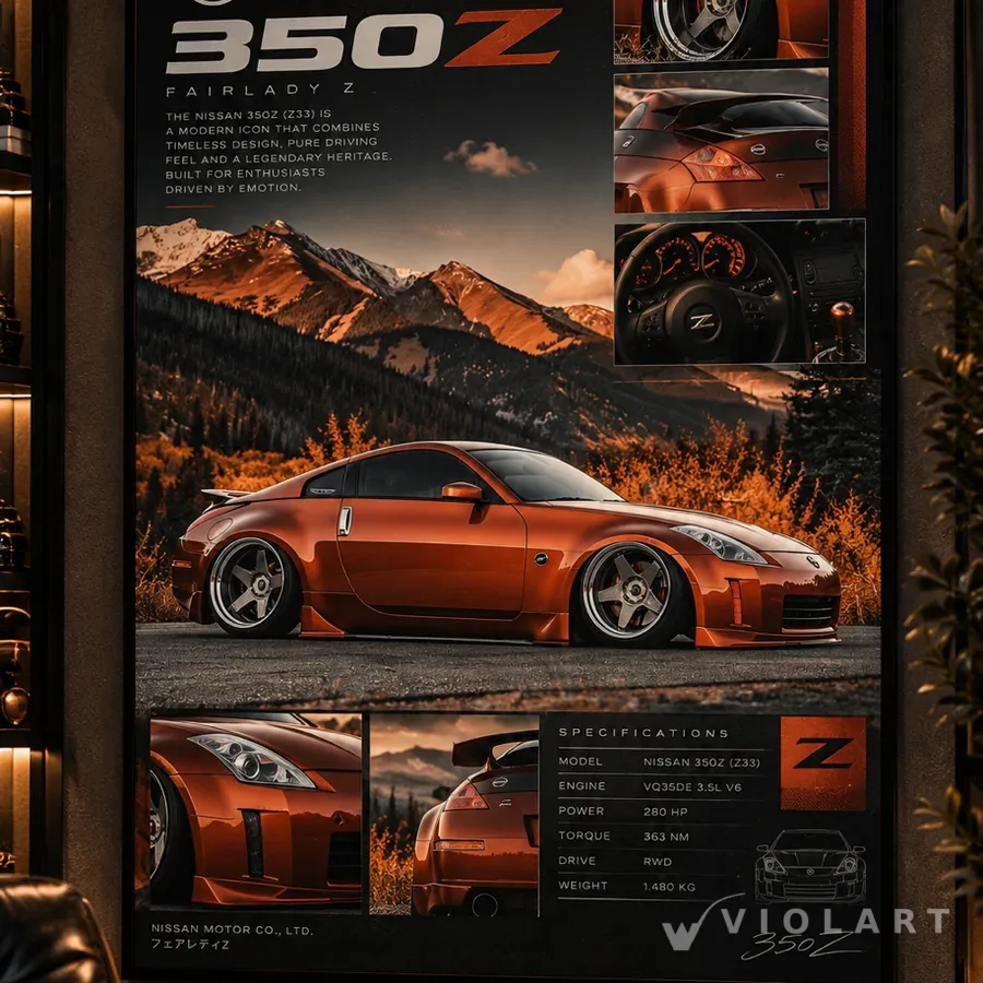 Nissan 350Z tablosu